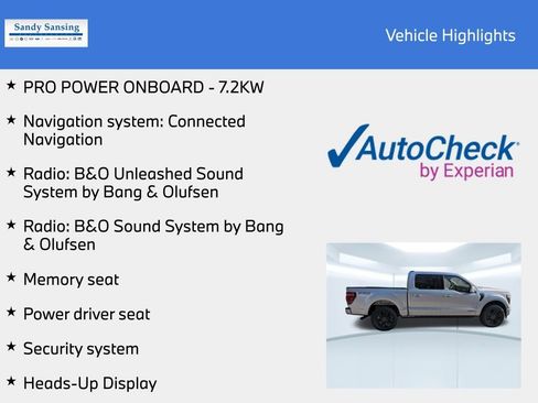 New 2025 Ford F150 Platinum w/ Equipment Group 702A High AWD/4WD image 8
