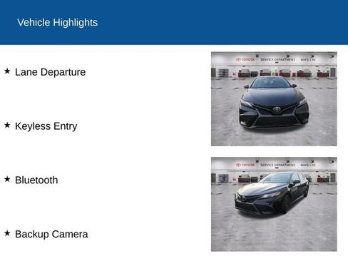 Used 2021 Toyota Camry SE w/ Cold Weather Package AWD/4WD image 2