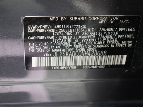 Used 2022 Subaru Forester Premium w/ Popular Package #1 image 43