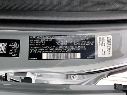 New 2026 Volvo XC60 B5 Core AWD/4WD image 32