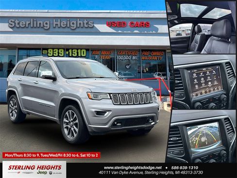 Used 2018 Jeep Grand Cherokee Overland image 1