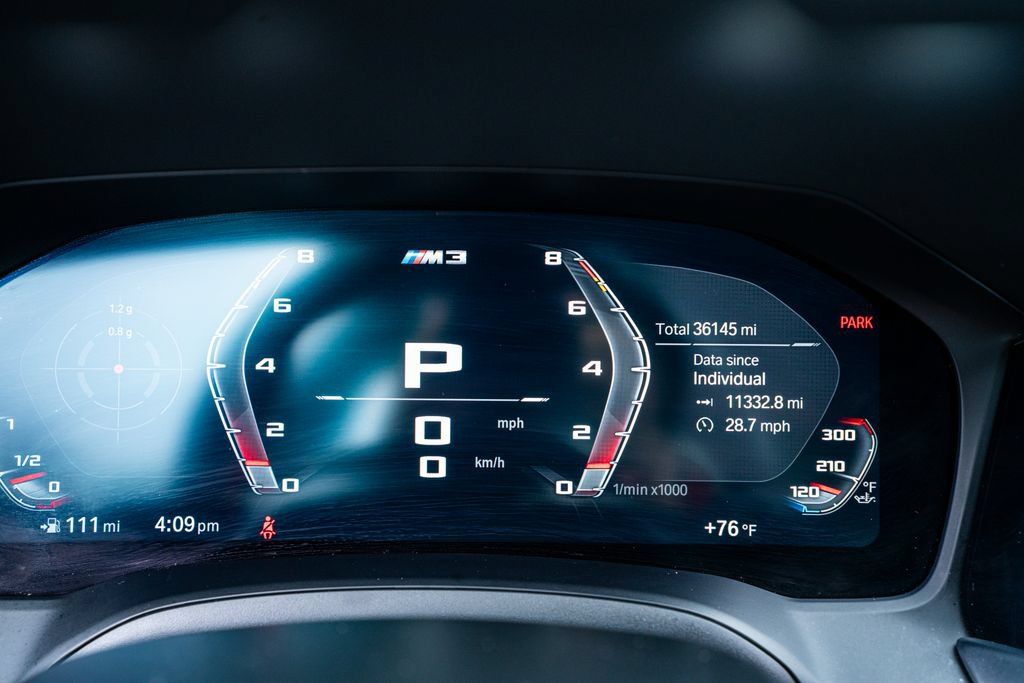 Used 2021 BMW M3 Competition w/ M Carbon Exterior Package RWD image 46