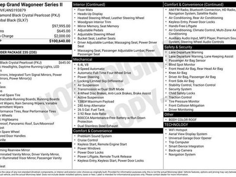 Used 2022 Jeep Grand Wagoneer Series II image 13