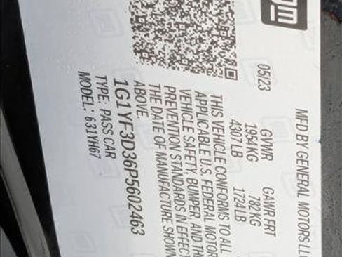 Certified 2023 Chevrolet Corvette Z06 image 23