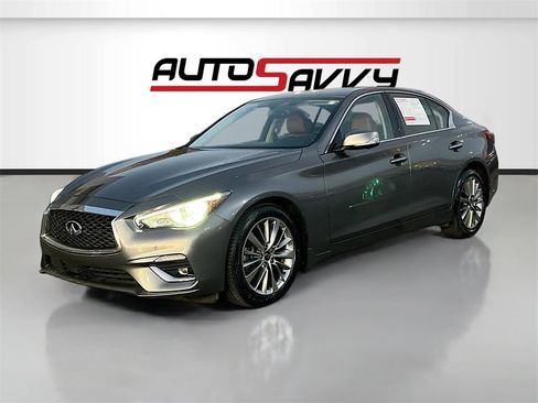 Used 2023 INFINITI Q50 Luxe w/ Cargo Package image 3