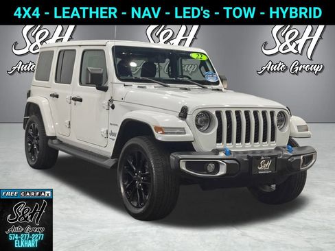 Used 2022 Jeep Wrangler Unlimited Sahara w/ Cold Weather Group image 1