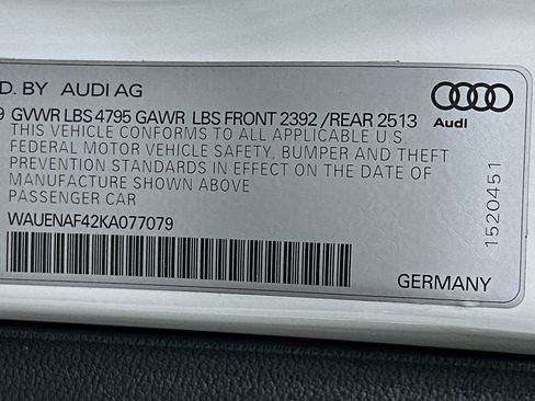 Used 2019 Audi A4 2.0T Premium Plus w/ Premium Plus Package image 24