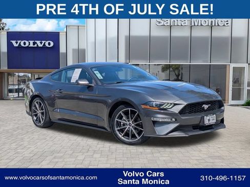 Used 2018 Ford Mustang Premium w/ Wheel & Stripe Package RWD image 1