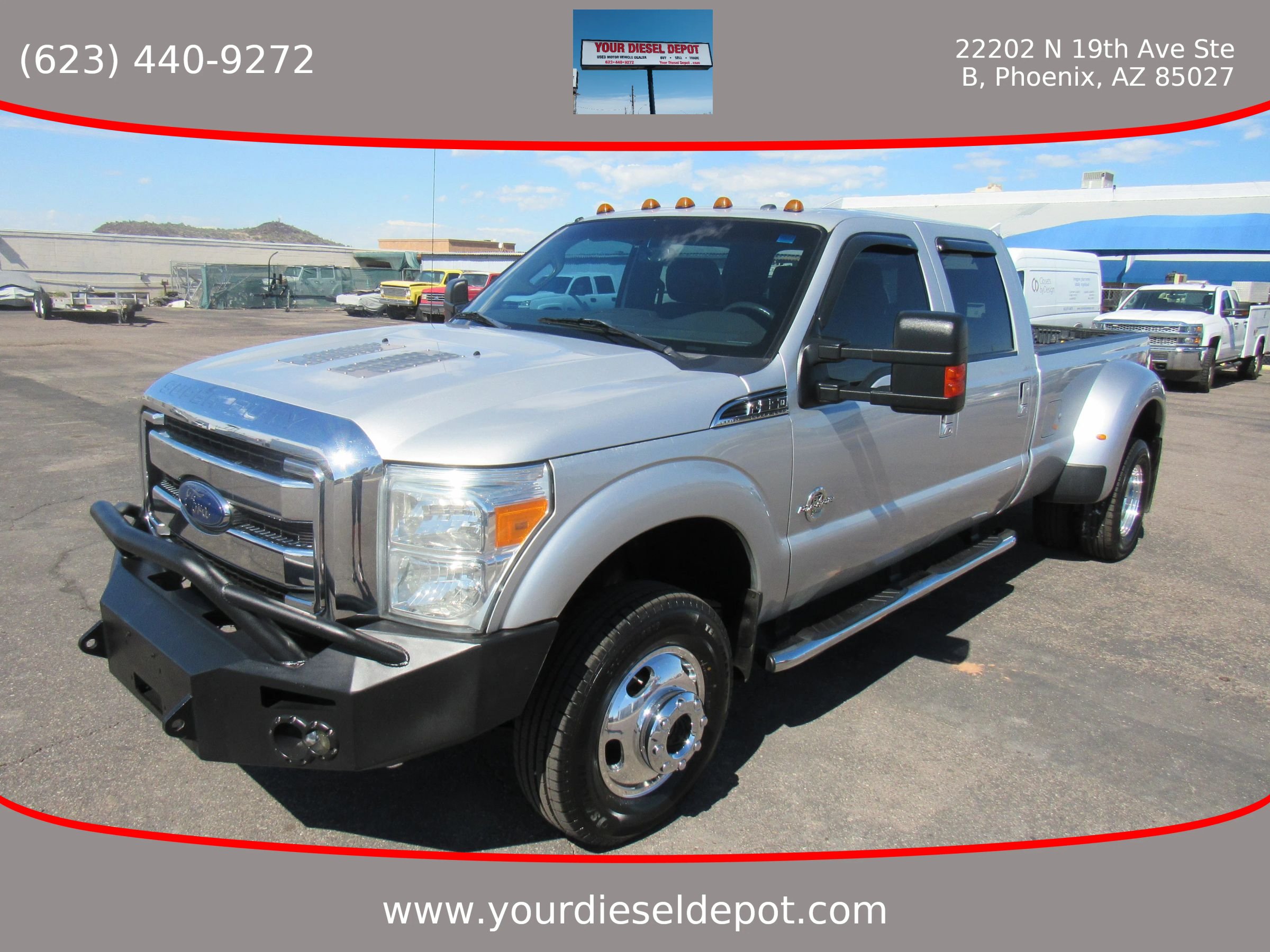 Used 2015 Ford F350 Lariat w/ Lariat Ultimate Package AWD/4WD image 1