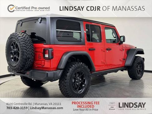 Certified 2025 Jeep Wrangler Unlimited Sport AWD/4WD image 9