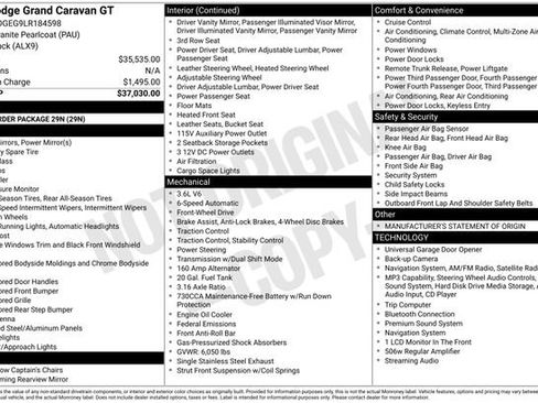Used 2020 Dodge Grand Caravan GT FWD image 31