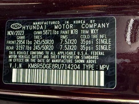 Certified 2024 Hyundai Palisade Limited AWD/4WD image 32