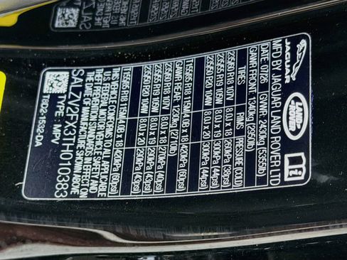 New 2026 Land Rover Range Rover Evoque Hoxton AWD/4WD image 42
