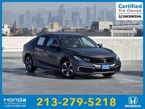 Certified 2021 Honda Civic LX image 1