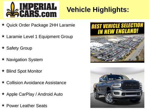 Used 2024 RAM 2500 Laramie w/ Safety Group image 7