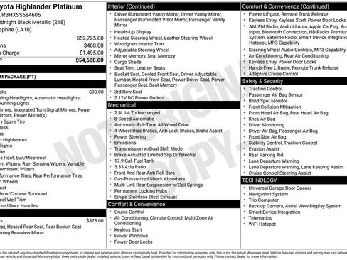 Used 2025 Toyota Highlander Platinum image 23