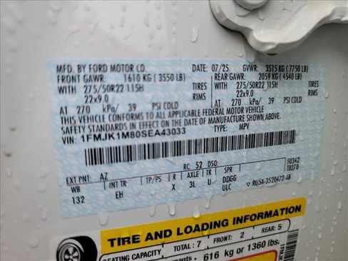 Used 2025 Ford Expedition Max Platinum w/ Driver's Package image 24