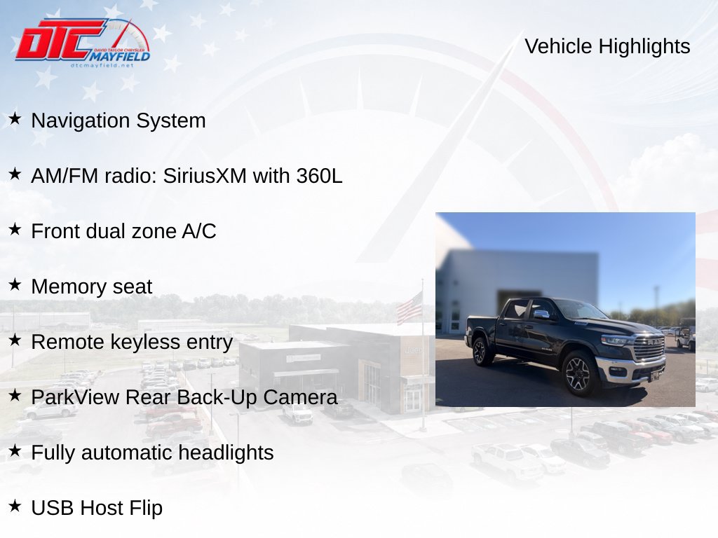 Used 2025 RAM 1500 Laramie AWD/4WD image 6