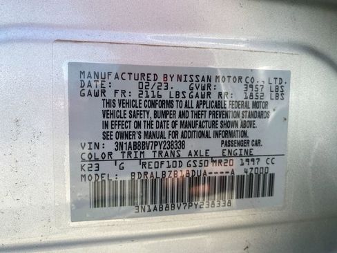 Used 2023 Nissan Sentra S image 32