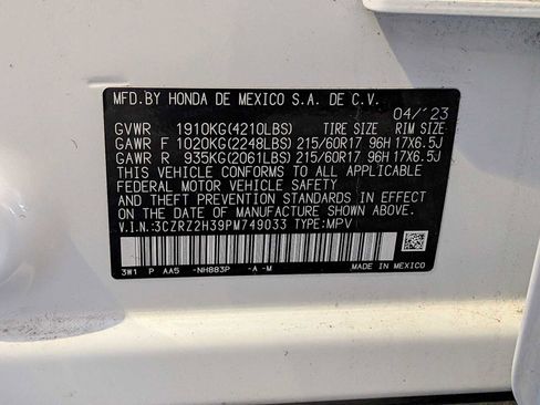 Used 2023 Honda HR-V LX image 32