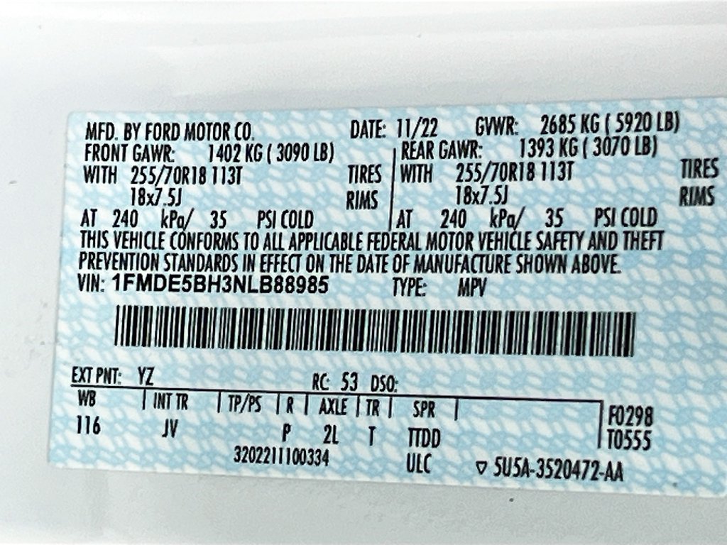 Used 2022 Ford Bronco Outer Banks AWD/4WD image 31
