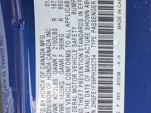 Used 2023 Honda Civic Touring image 25