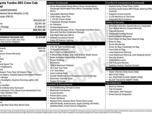 Used 2023 Toyota Tundra SR5 w/ SR5 Convenience Package image 2