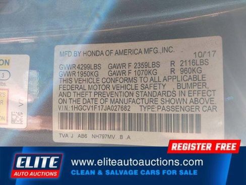 Used 2018 Honda Accord LX image 18