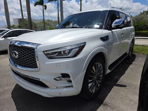 Used 2021 INFINITI QX80 Sensory w/ All-Season Package RWD image 11
