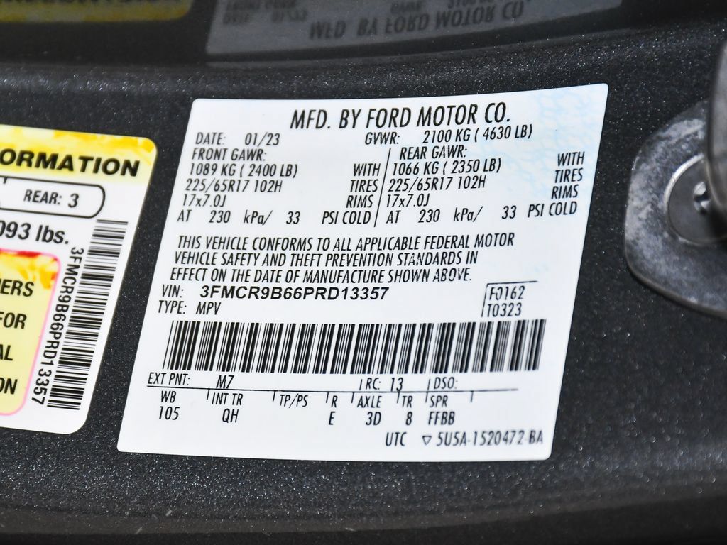 Used 2023 Ford Bronco Sport Big Bend w/ Convenience Package AWD/4WD image 15