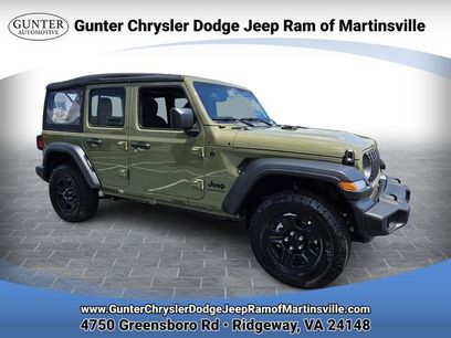 New 2025 Jeep Wrangler Sport