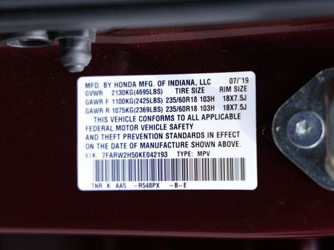 Used 2019 Honda CR-V EX image 23