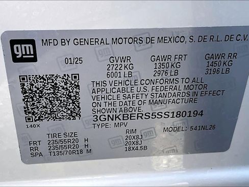 Used 2025 Chevrolet Blazer RS w/ Driver Confidence II Package image 32