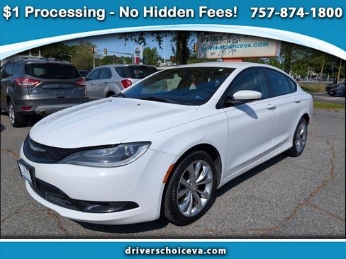 Used 2015 Chrysler 200 S w/ Navigation & Sound Group I FWD image 1