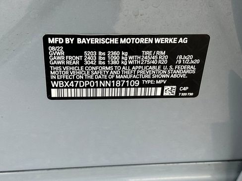 Used 2022 BMW X3 sDrive30i w/ M Sport Package 2 image 35