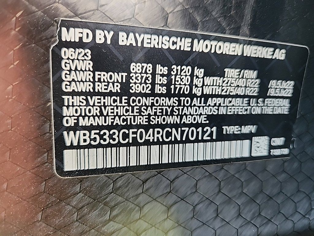 Used 2024 BMW iX M60 AWD/4WD image 8
