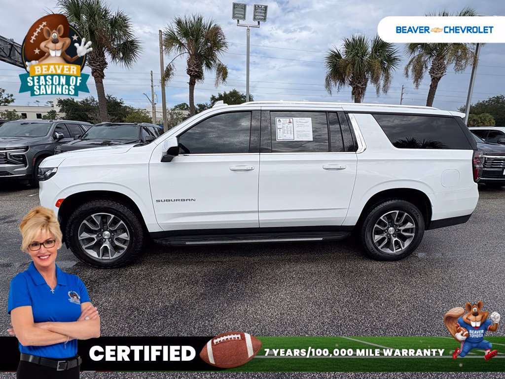 Used 2021 Chevrolet Suburban LT AWD/4WD image 4