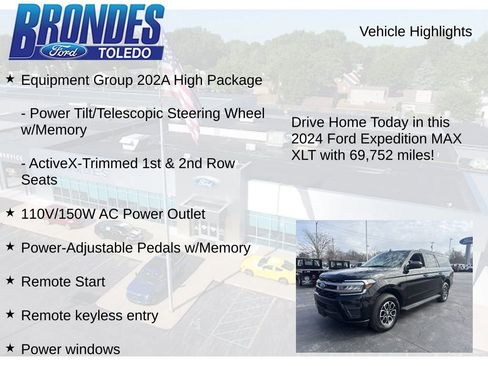Used 2024 Ford Expedition Max XLT AWD/4WD image 17