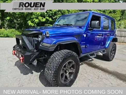 Used 2020 Jeep Wrangler Unlimited Sahara AWD/4WD image 1