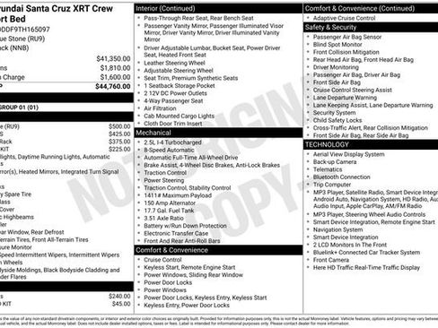 Used 2026 Hyundai Santa Cruz XRT AWD/4WD image 29