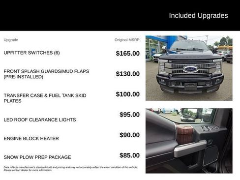 Used 2017 Ford F350 Platinum w/ Platinum Ultimate Package AWD/4WD image 8