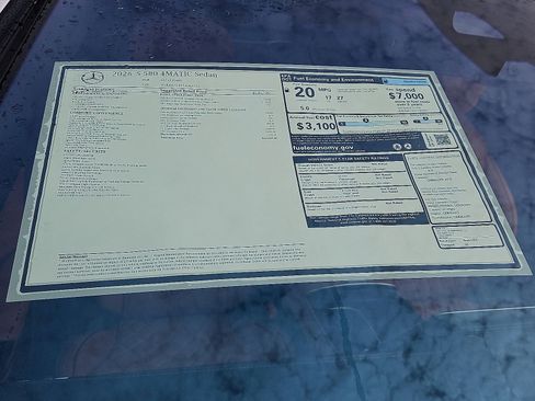 New 2026 Mercedes-Benz S 580 4MATIC Sedan image 21
