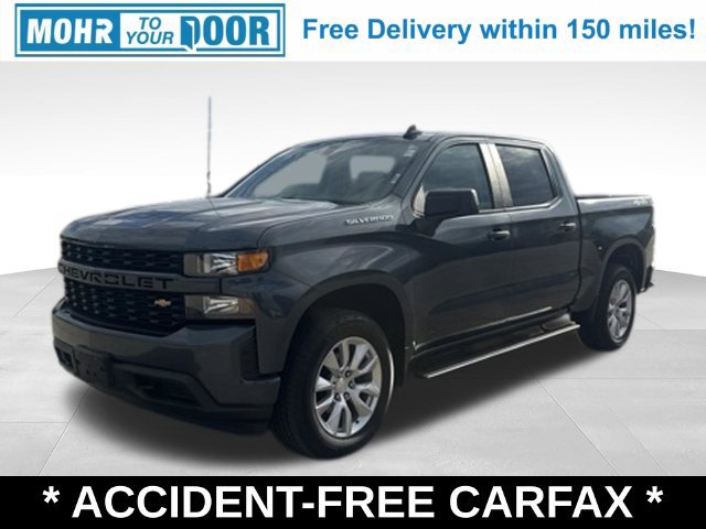 Used 2020 Chevrolet Silverado 1500 Custom w/ Custom Value Package AWD/4WD 360° Tour
