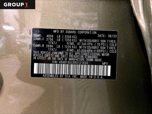 Certified 2024 Subaru Outback Premium AWD/4WD image 35