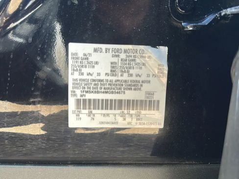 Used 2021 Ford Explorer 4WD image 36