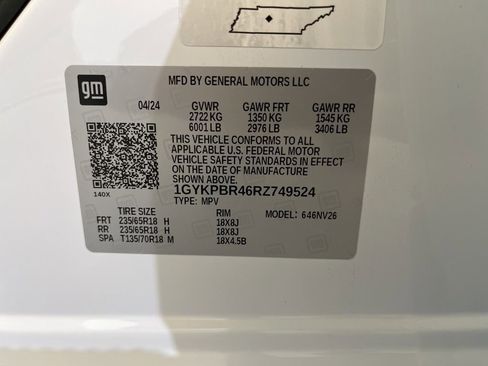 Certified 2024 Cadillac XT6 Luxury w/ LPO, Floor Liner Package image 25