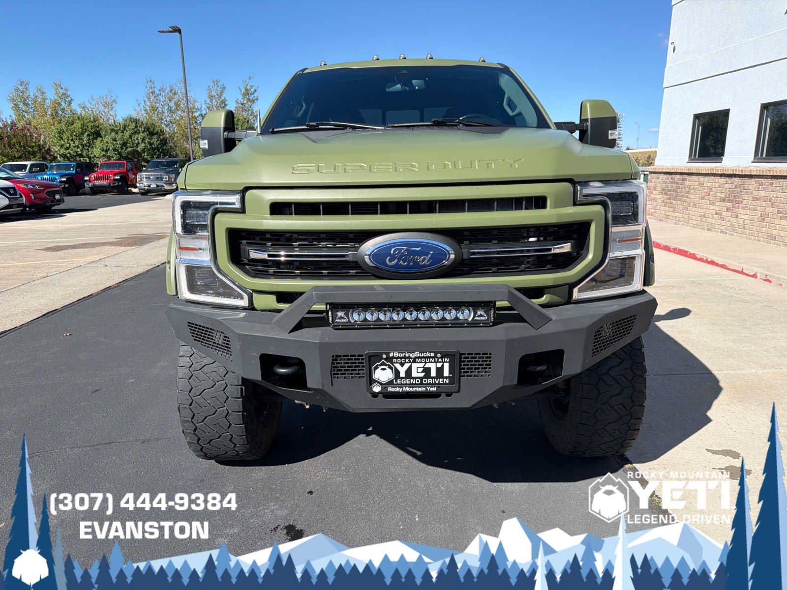 Used 2021 Ford F250 Lariat w/ Lariat Ultimate Package AWD/4WD image 8