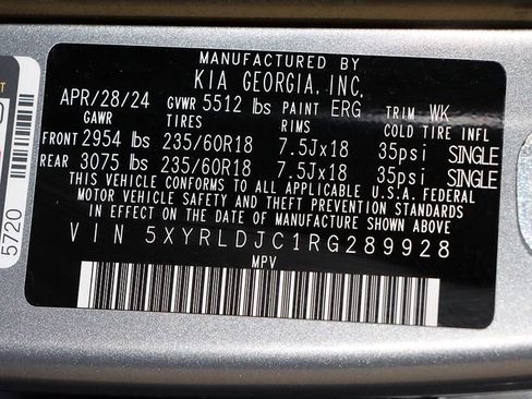 Used 2024 Kia Sorento S w/ Panoramic Sunroof Package image 38