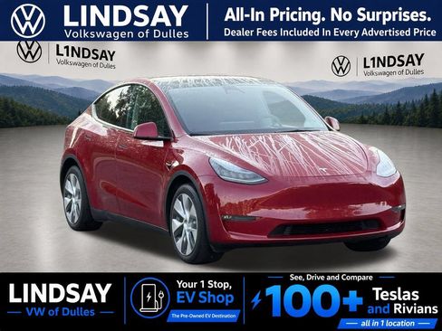 Used 2021 Tesla Model Y Long Range AWD/4WD image 1