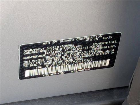 New 2026 Subaru Outback Premium image 16